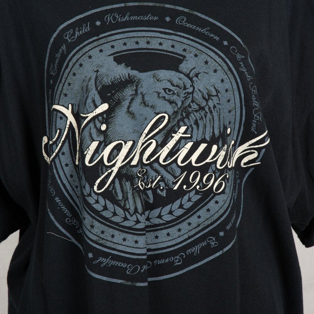Nightwish 2016 North America Tour T-Shirt XXL Album Endless Forms Most Beautiful